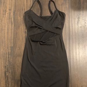 Black cut out dress NWOT